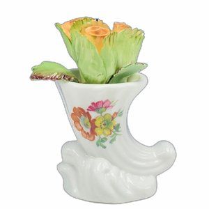 Royale Stratford porcelain peach rose flower decor